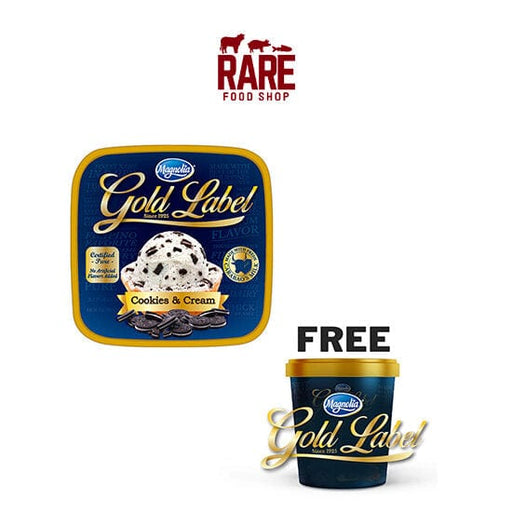 Rare Food Shop Buy Magnolia Cookies And Cream Ice Cream Get Free Magnolia Ice Cream Pint 1.3L + 450ML