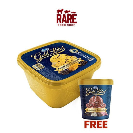 Rare Food Shop Buy Magnolia Gold Label Mango Dark Chocolate Get Free Magnolia Ice Cream Pint 1.3L + 450ML