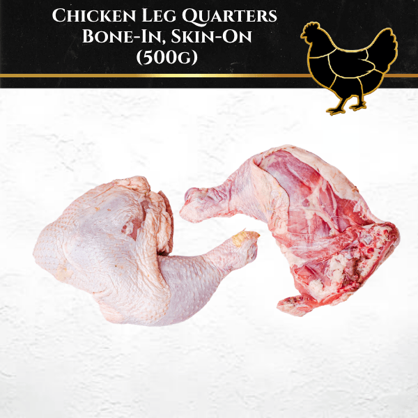 Rare Food Shop Chicken Chicken Leg Quarters – Bone-In, Skin-On (500g)