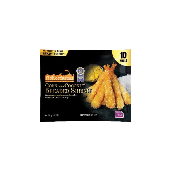 Fisherfarms Processed Seafood Fisherfarms Corn and Coconut Breaded Shrimp 220g