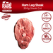 Rare Food Shop Ham Leg Steak