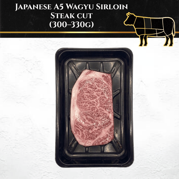Rare Food Shop Japanese Wagyu Japanese A5 Wagyu Sirloin Steak (300–330g)