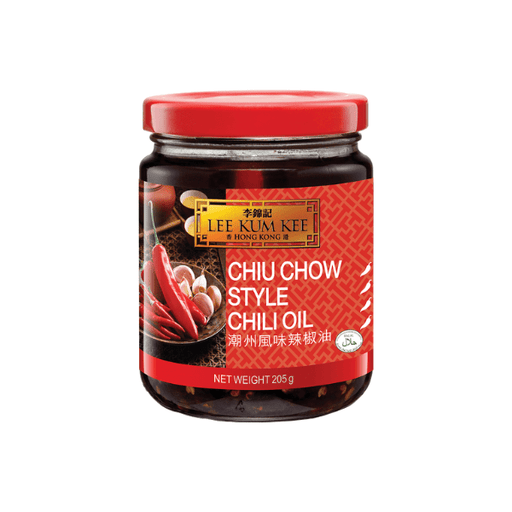 Rare Food Shop Herbs, Spices And Seasonings Lee Kum Kee Chiu Chow Chili Oil 205g