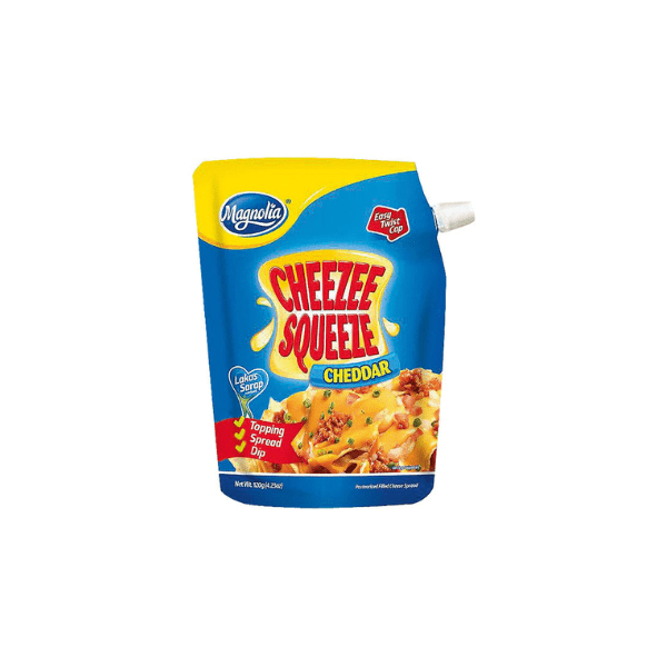 San Miguel Food Spreads Magnolia Cheezee 115g Plain Squeeze