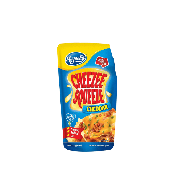 San Miguel Food Spreads Magnolia Cheezee 220g Plain Squeeze