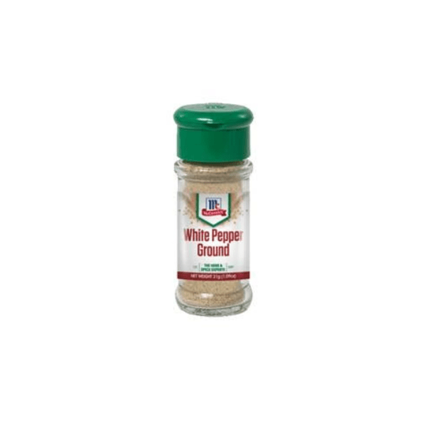 McCormick White Pepper Ground 31g — Rare Food Shop