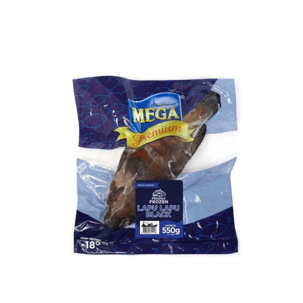 Rare Food Shop Fish Mega Premium Black Lapulapu 550g