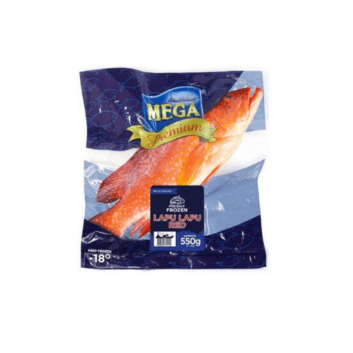 Rare Food Shop Fish Mega Premium Red Lapulapu 550g