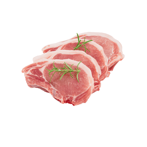 Rare Food Shop Everyday Pork Cuts Pork Loin Bone-in Skin-on 300g Porkchop Value Pack