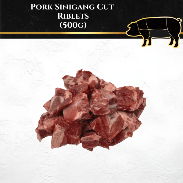 Rare Food Shop Pork Pork Sinigang Cut – Riblets (500g)