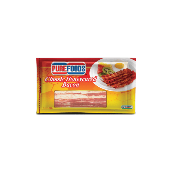 San Miguel Food Bacon Purefoods Bacon 400g Honeycured