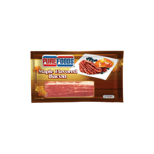 San Miguel Food Bacon Purefoods Bacon 400g Maple Flavored