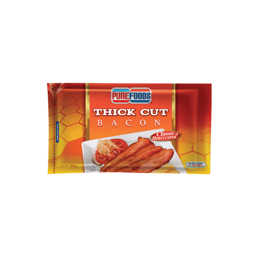 San Miguel Food Bacon Purefoods Bacon 500g Honeycured Thick Cut