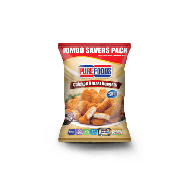 San Miguel Food Processed Meats Purefoods Chicken Breast Nuggets 1kg