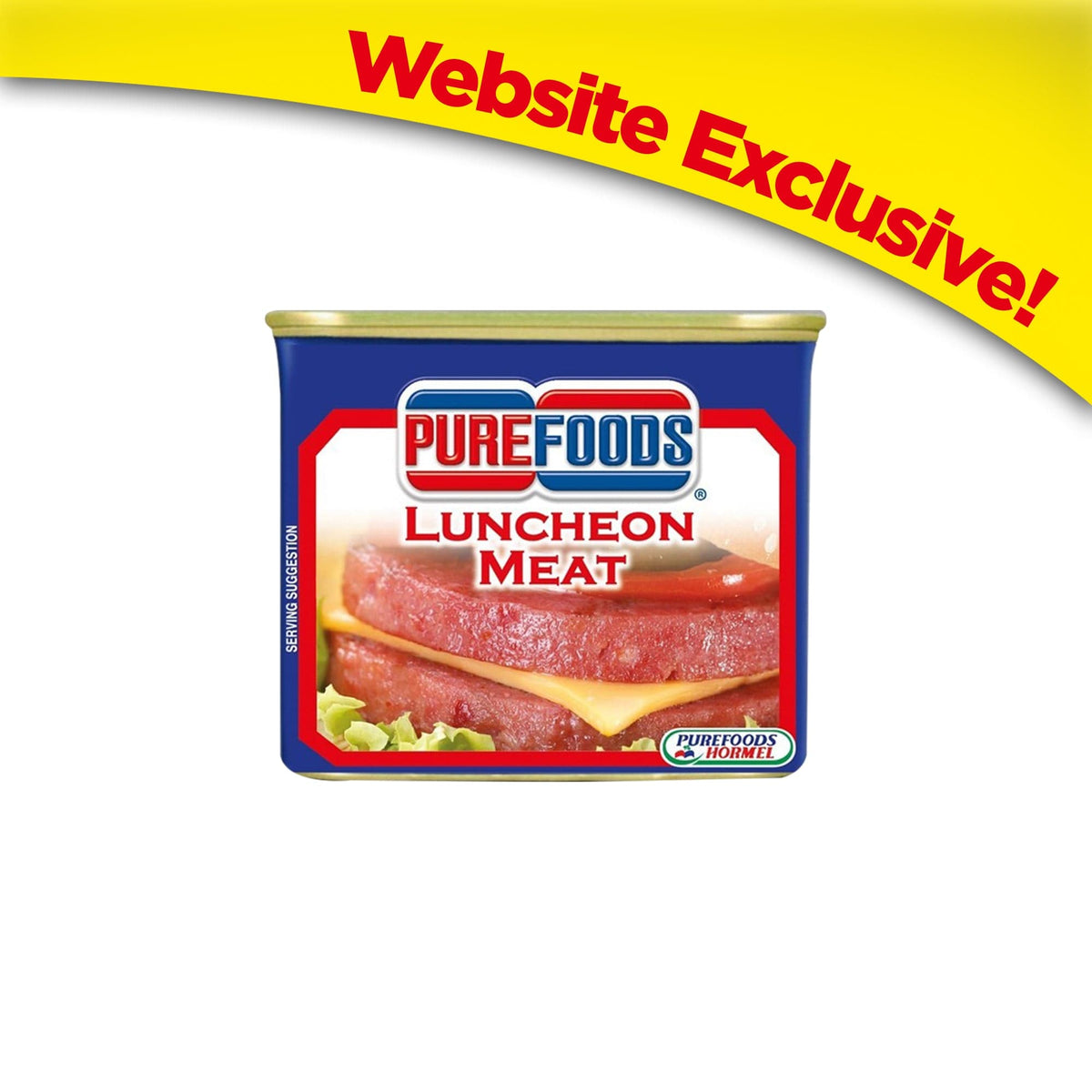 Purefoods Luncheon Meat 340g Buy Canned Goods Online Rare Food Shop