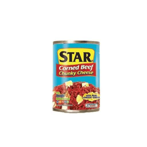 San Miguel Food Canned Goods Star Corned Beef Chunky Cheese 150g Easy Open End
