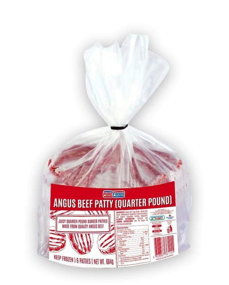 Purefoods Angus Beef Patty 684G Buy Burger Patties Online Rare Food Shop