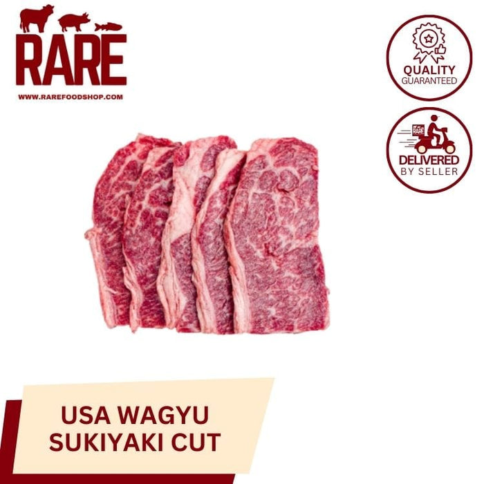 Rare Food Shop American Wagyu USA WAGYU SUKIYAKI CUT