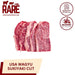 Rare Food Shop American Wagyu USA WAGYU SUKIYAKI CUT