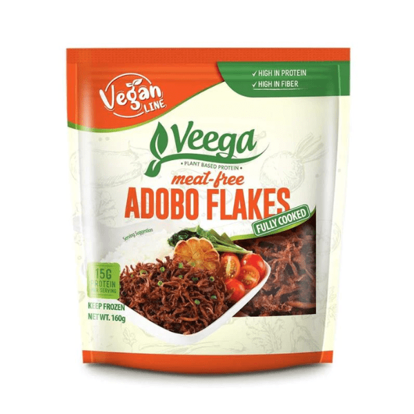 Rare Food Shop VEEGA MEAT FREE ADOBO FLAKES 160G