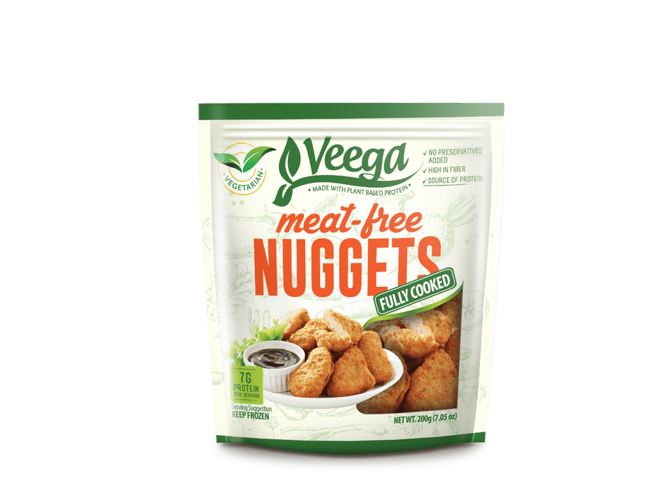 Rare Food Shop VEEGA MEAT FREE NUGGETS 200G